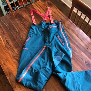 marmot spire bib women's